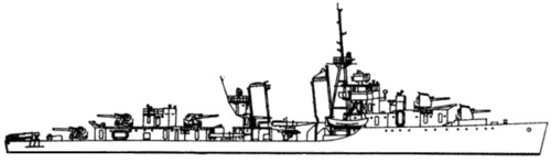 USS DD-364 Mahan (1939)