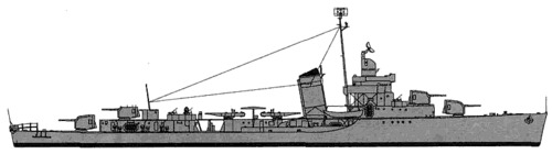 USS DD-415 OBrian (1942)