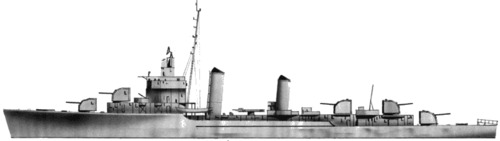 USS DD-421 Benson (1940)