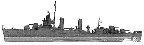 USS DD-421 Benson (1942)