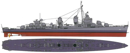 USS DD-451 Chevalier