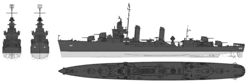 USS DD-459 Laffey (1942)