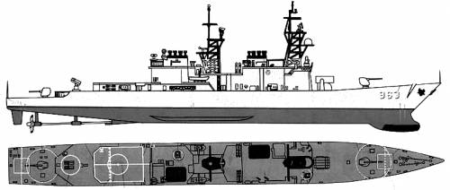 USS DD-484 Spruance (Deatroyer)