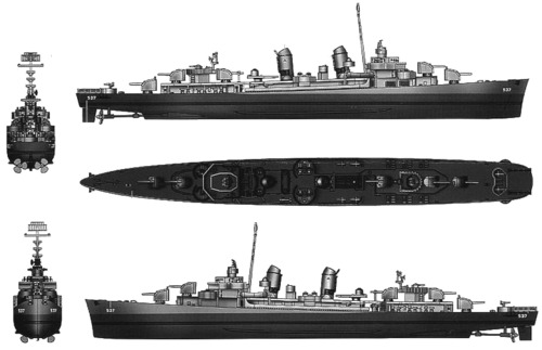 USS DD-537 The Sullivans