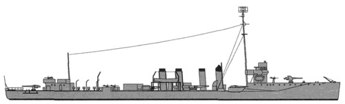 USS DD-66 Allen (1942)