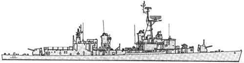 USS DD-692 Sunmner (1966)