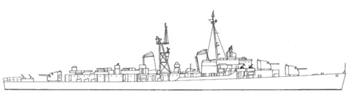 USS DD-743 Southerland (1944)