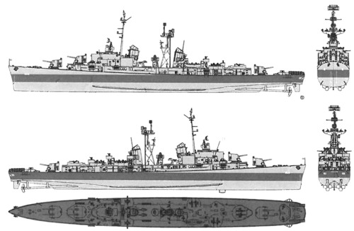 USS DD-805 Chevalier (1945)