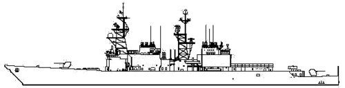USS DD-963 Spruance (1975)