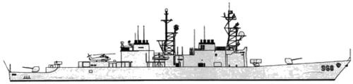 USS DD-963 Spruence