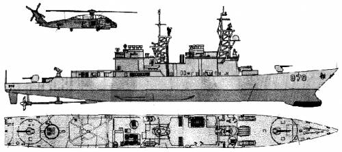 USS DD-979 Conolly (Spruance class Destroyer)