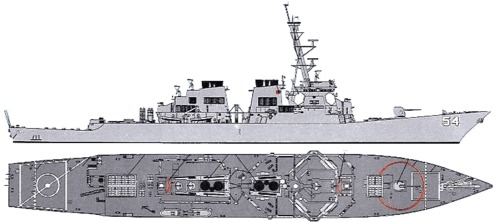 USS DDG-54 Curtis Wilbur
