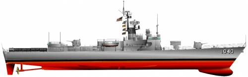 USS DE-1040 Garcia (Destroyer Escort)
