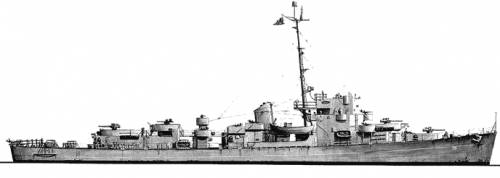 USS DE-162 Levy (Destroyer Escort) (1943)