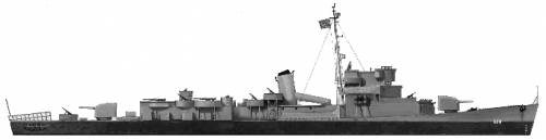USS DE-678 Harmon (Destroyer Escort) (1945)