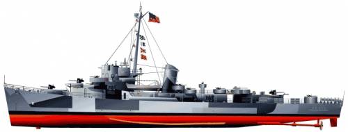 USS DE-6 Wyffels (Destroyer Escort)