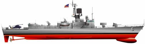USS DEG-6 Julius A. Furer (Destroyer Escort)