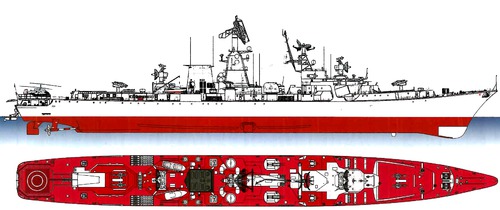 USSR Project 1134B Berkut B Kara-class (Destroyer)