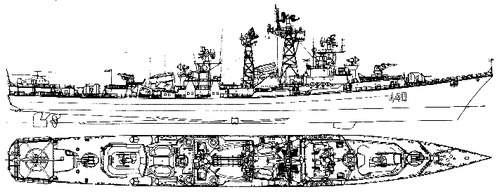 USSR Smyshleny (Project 61M Kashin-class Destroyer)