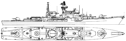 USSR Sovremennyy [Project 956 Sarych Destroyer]