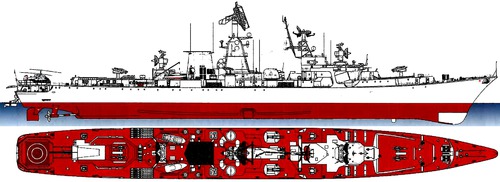 USSR Talin [Project 1134B Berkut B Kara-class Destroyer]