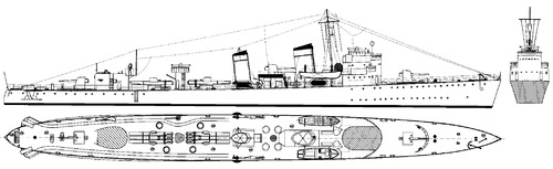 HSwMS Goteborg 1936 [Destroyer]