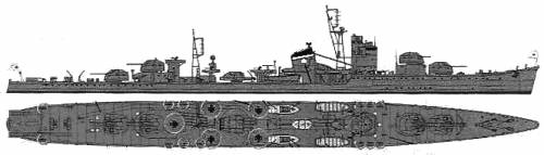 IJN Fuyuzuki (Destroyer) (1945)