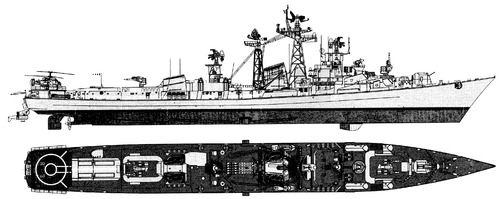 INS Ranjit D53 (Destroyer) India
