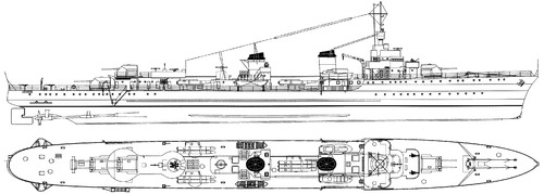 NMF Le Hardi 1941 [Destroyer]
