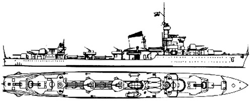 ORP Blyskawica H34 1941 [Destroyer]