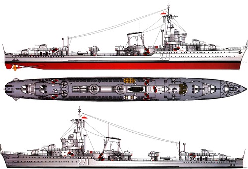 ORP Blyskawica H34 1962 [Destroyer]