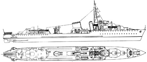 ORP Burza 1943 [Destroyer]