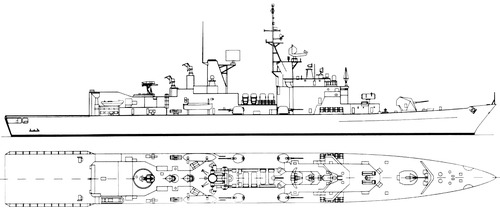 RN Ardito D550 (Destroyer)