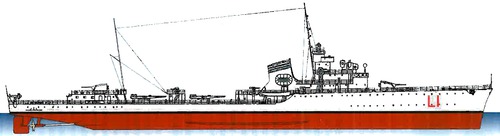 RN Libeccio 1941 (Destroyer)