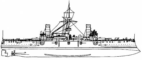 ARA San Martin (Cruiser) - Argentina (1918)
