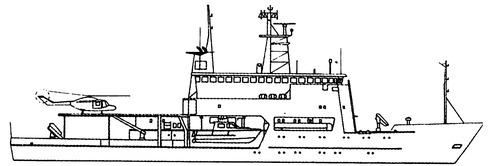 HMAS Leeuwin A245 (Survey Ship(