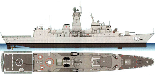 HMAS Perth FFH-157 (MEKO 200 ANZ Frigate)