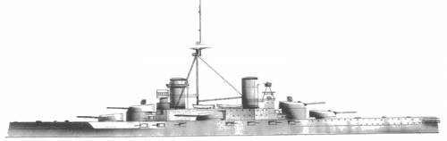 NAeL Minas Gerais (Battleship) - Brazil (1920)