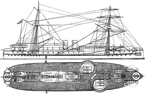 China - ROCN Chen Yuan (Battleship) (1893)