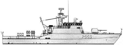 HDMS Svaedfisken P566 (Patrol Vessel )