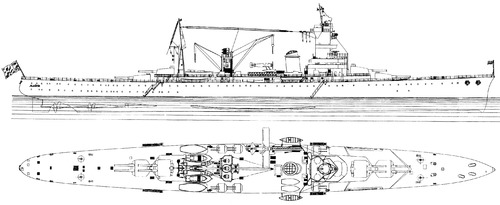 NMF Algerie (Heavy Cruiser) (1940)
