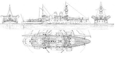NMF Bouvines (Coastal Defence Ship) (1895)
