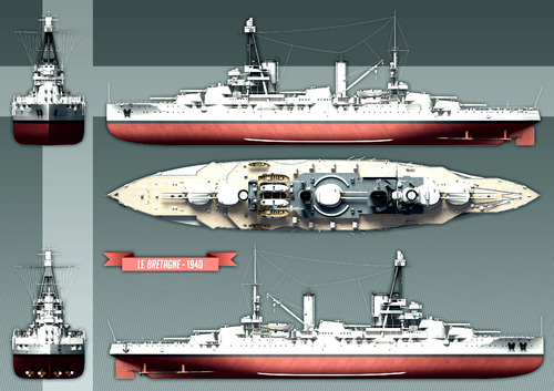 NMF Bretagne (Battleship) (1940)