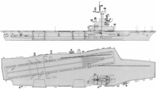 NMF Charles de Gaulle R91 [Light Carrier] (2004)