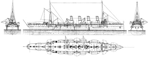 NMF Chateaurenault (Protected Cruiser) (1898)
