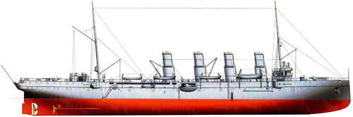 NMF Chateaurenault (Protected Cruiser) (1910)