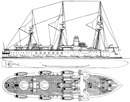 NMF Duperre [Battleship] (1884)