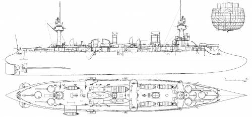NMF Dupuy de Lome [Armoured Cruiser] (1895)
