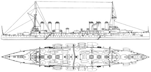 NMF Edgar Quinet (Armored Cruiser) (1911)