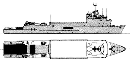 NMF Foudre L 9011(Amphibious Assault Ship)